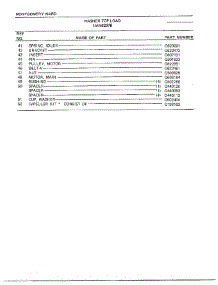 Washer Page 11 parts for Frigidaire Washer 6207B from AppliancePartsPros.com
