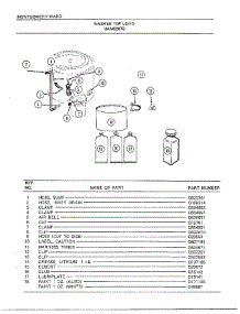 Washer Page 14 parts for Frigidaire Washer 6207B from AppliancePartsPros.com