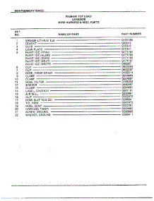 Wire Harness And Misc parts for Frigidaire Washer 6347B from AppliancePartsPros.com