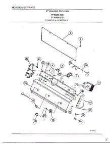 Console And Controls parts for Frigidaire Washer 6389-87B from AppliancePartsPros.com