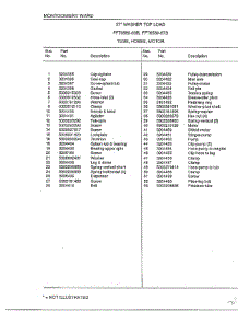 Tubs / Hoses / Motor Page 2 parts for Frigidaire Washer 6589-80B from AppliancePartsPros.com
