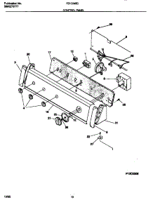 05 - Control Panel parts for Frigidaire Washer F21C645CS2 from AppliancePartsPros.com