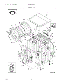 05 - Cabinet / Top parts for Frigidaire Washer FAFS4272LW0 from AppliancePartsPros.com