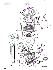 03 - P12t0037 Wshr Mtr,Hose parts for Frigidaire Washer FWS235RFT4 from AppliancePartsPros.com