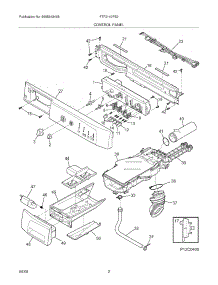 03 - Control Panel parts for Frigidaire Washer FTF2140FS2 from AppliancePartsPros.com