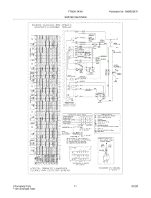 11 - Wiring Diagram parts for Frigidaire Washer FTW3011KW0 from AppliancePartsPros.com