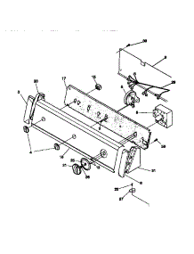 05 - Control Panel parts for Frigidaire Washer FWS545NBS0 from AppliancePartsPros.com