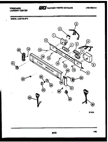 04 - Console And Control Parts parts for Frigidaire Washer Dryer Combo LCE772LW0 from AppliancePartsPros.com