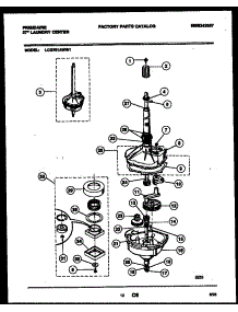 07 - Transmission Parts parts for Frigidaire Washer Dryer Combo LCG701ADD1 from AppliancePartsPros.com