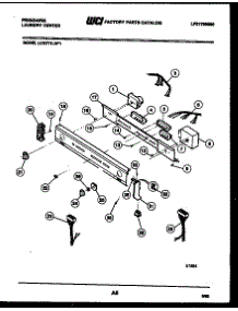 04 - Console And Control Parts parts for Frigidaire Washer Dryer Combo LCG771LL1 from AppliancePartsPros.com