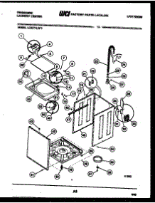 05 - Cabinet Parts parts for Frigidaire Washer Dryer Combo LCG771LL1 from AppliancePartsPros.com