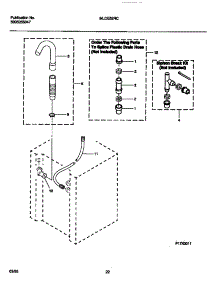 12 - Washer-Hoses parts for Frigidaire Washer Dryer Combo MLCE52RCS1 from AppliancePartsPros.com