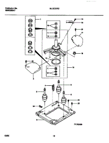 10 - Washer-Drive parts for Frigidaire Washer Dryer Combo MLCE52RCT1 from AppliancePartsPros.com