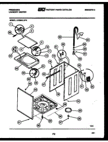 05 - Cabinet Parts parts for Frigidaire Washer Dryer Combo LCG851LW0 from AppliancePartsPros.com