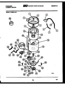 06 - Tub Detail parts for Frigidaire Washer Dryer Combo LCG851LW0 from AppliancePartsPros.com