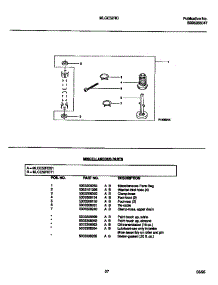 15 - Miscellaneous Parts parts for Frigidaire Washer Dryer Combo MLCE52RCT1 from AppliancePartsPros.com