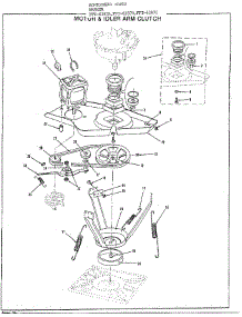 Motor / Idler Arm Clutch parts for Frigidaire Washer 6287C from AppliancePartsPros.com