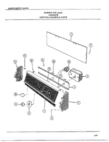 Control Housing And parts for Frigidaire Washer 6307B from AppliancePartsPros.com
