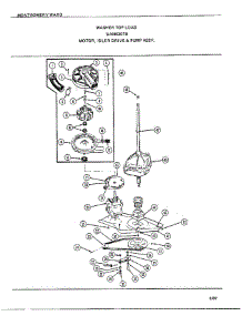 Motor, Idler Drive And Pump Assy parts for Frigidaire Washer 6307B from AppliancePartsPros.com