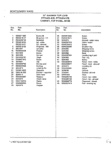 Cabinet / Top Panel / Base Page 2 parts for Frigidaire Washer 6489-80B from AppliancePartsPros.com