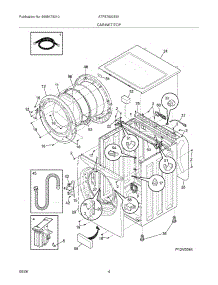 05 - Cabinet / Top parts for Frigidaire Washer ATFB7000ES1 from AppliancePartsPros.com