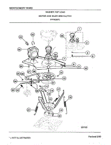Motor And Idler Arm Clutch parts for Frigidaire Washer 6287C from AppliancePartsPros.com