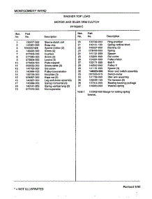Motor And Idler Arm Clutch Page 2 parts for Frigidaire Washer 6287C from AppliancePartsPros.com