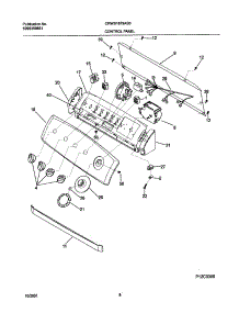 09 - Control Panel parts for Frigidaire Washer CRWS1879AS0 from AppliancePartsPros.com
