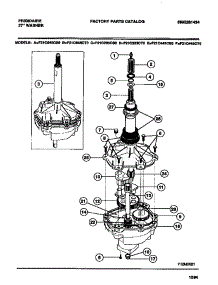 04 - Washer Mechanism parts for Frigidaire Washer F21C235CS0 from AppliancePartsPros.com