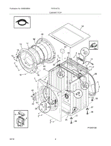 05 - Cabinet / Top parts for Frigidaire Washer FAFS4473LR0 from AppliancePartsPros.com