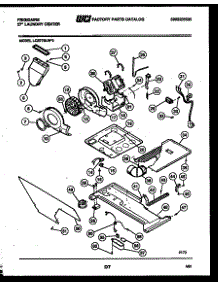 03 - Motor, Blower And Body Assembly parts for Frigidaire Washer Dryer Combo LCE772LL2 from AppliancePartsPros.com