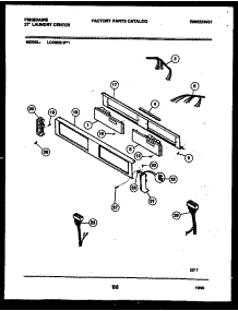 04 - Console And Control Parts parts for Frigidaire Washer Dryer Combo LCE852LL1 from AppliancePartsPros.com