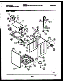 05 - Cabinet Parts parts for Frigidaire Washer Dryer Combo LCE732LW2 from AppliancePartsPros.com