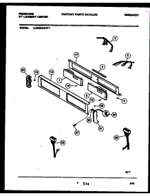 04 - Console And Control Parts parts for Frigidaire Washer Dryer Combo LCE902AWW1 from AppliancePartsPros.com