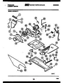 03 - Motor And Blower Parts parts for Frigidaire Washer Dryer Combo LCE752LL1 from AppliancePartsPros.com