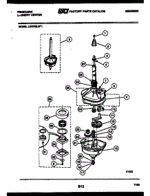 07 - Transmission Parts parts for Frigidaire Washer Dryer Combo LCE752LL1 from AppliancePartsPros.com