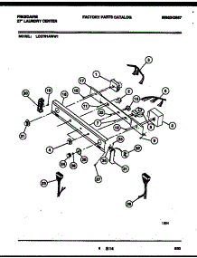 04 - Console And Control Parts parts for Frigidaire Washer Dryer Combo LCG701AWW1 from AppliancePartsPros.com