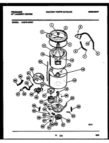 06 - Tub Detail parts for Frigidaire Washer Dryer Combo LCG701AWW1 from AppliancePartsPros.com