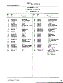 Tub, Hoses, Motor Page 2 parts for Frigidaire Washer 6289-80A from AppliancePartsPros.com