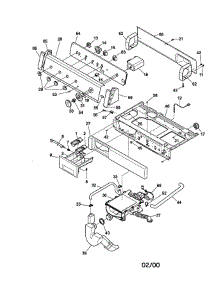 Control Panel parts for Frigidaire Washer 38802 from AppliancePartsPros.com