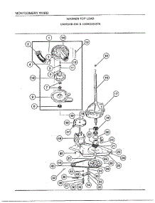 Washer Top Load Page 6 parts for Frigidaire Washer 6208A from AppliancePartsPros.com