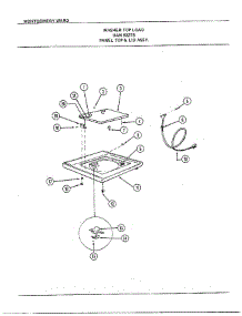 Panel Top And Lid Assy parts for Frigidaire Washer 6337B from AppliancePartsPros.com