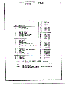 24` Washer /  Drain Page 2 parts for Frigidaire Washer 6507A from AppliancePartsPros.com