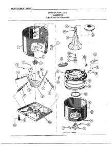 Tubs And Agitator Assy parts for Frigidaire Washer 6337B from AppliancePartsPros.com
