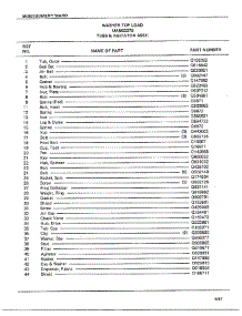 Tubs And Agitator Assy Page 2 parts for Frigidaire Washer 6337B from AppliancePartsPros.com