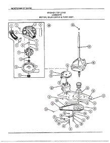 Motor, Idler Drive And Pump Assy parts for Frigidaire Washer 6337B from AppliancePartsPros.com