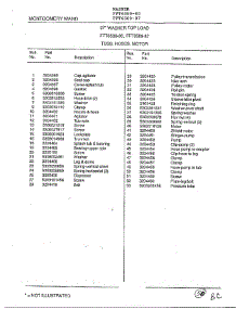 Tubs, Hoses, Motor Page 2 parts for Frigidaire Washer 6589-87 from AppliancePartsPros.com