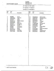 Console And Controls Page 2 parts for Frigidaire Washer 6589-87 from AppliancePartsPros.com
