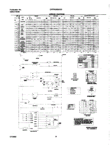 08 - 134093800 Wiring Diagram parts for Frigidaire Washer CRTR9300AS0 from AppliancePartsPros.com