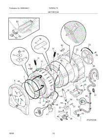 07 - Motor / Tub parts for Frigidaire Washer FAFW3517KB0 from AppliancePartsPros.com